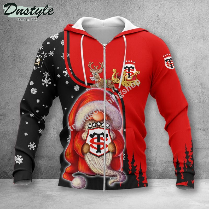 Stade Toulousain christmas 2022 all over printed hoodie