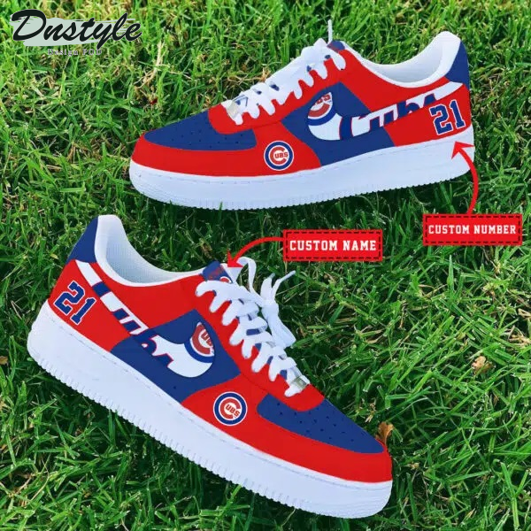 Boston Red Sox MLB Custom Air Force 1 Sneaker