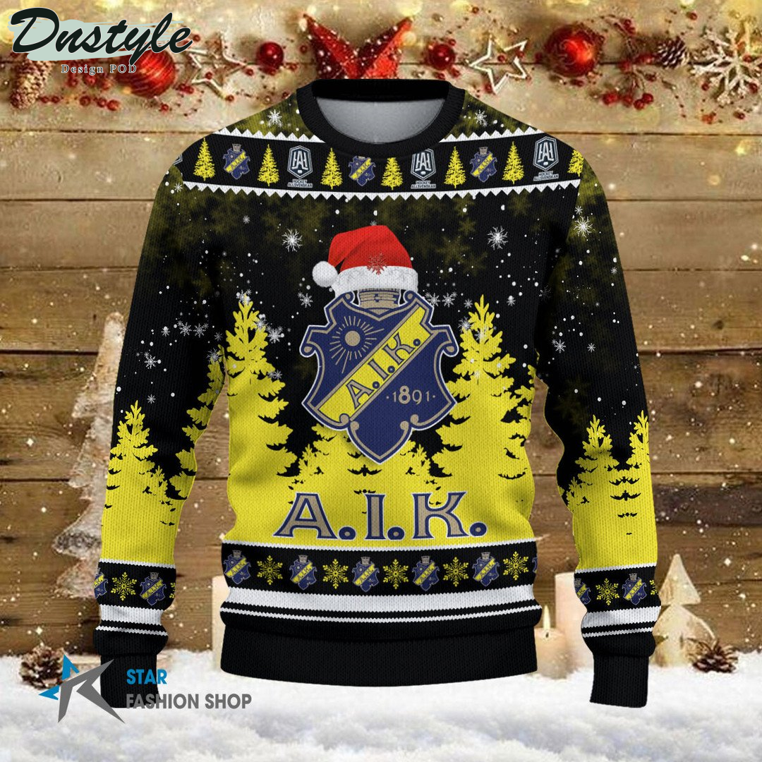 AIK IF ugly christmas sweater