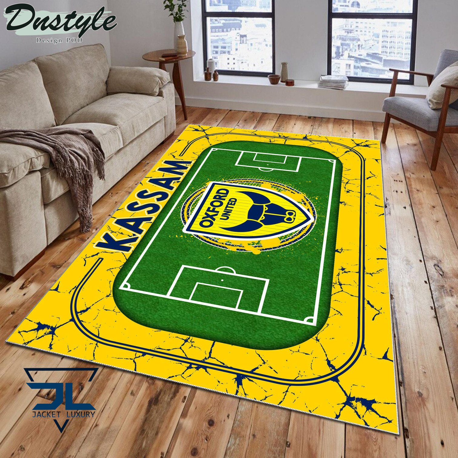 Oxford United F.C Rug Carpet