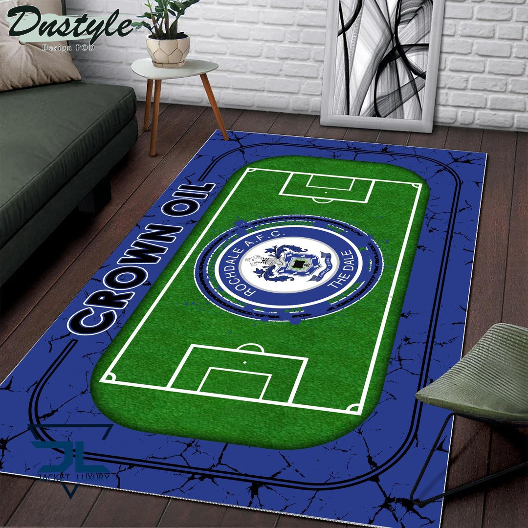 Rochdale AFC Rug Carpet