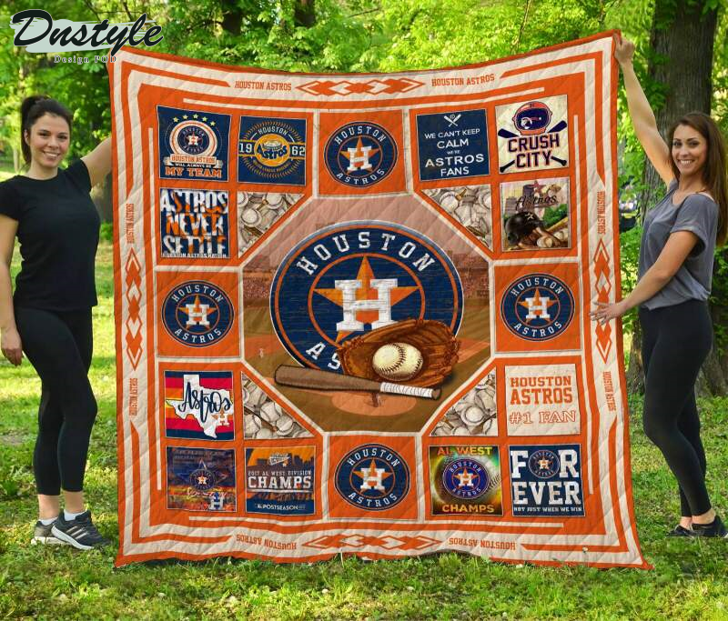 Houston Astros Crush City Quilt Blanket