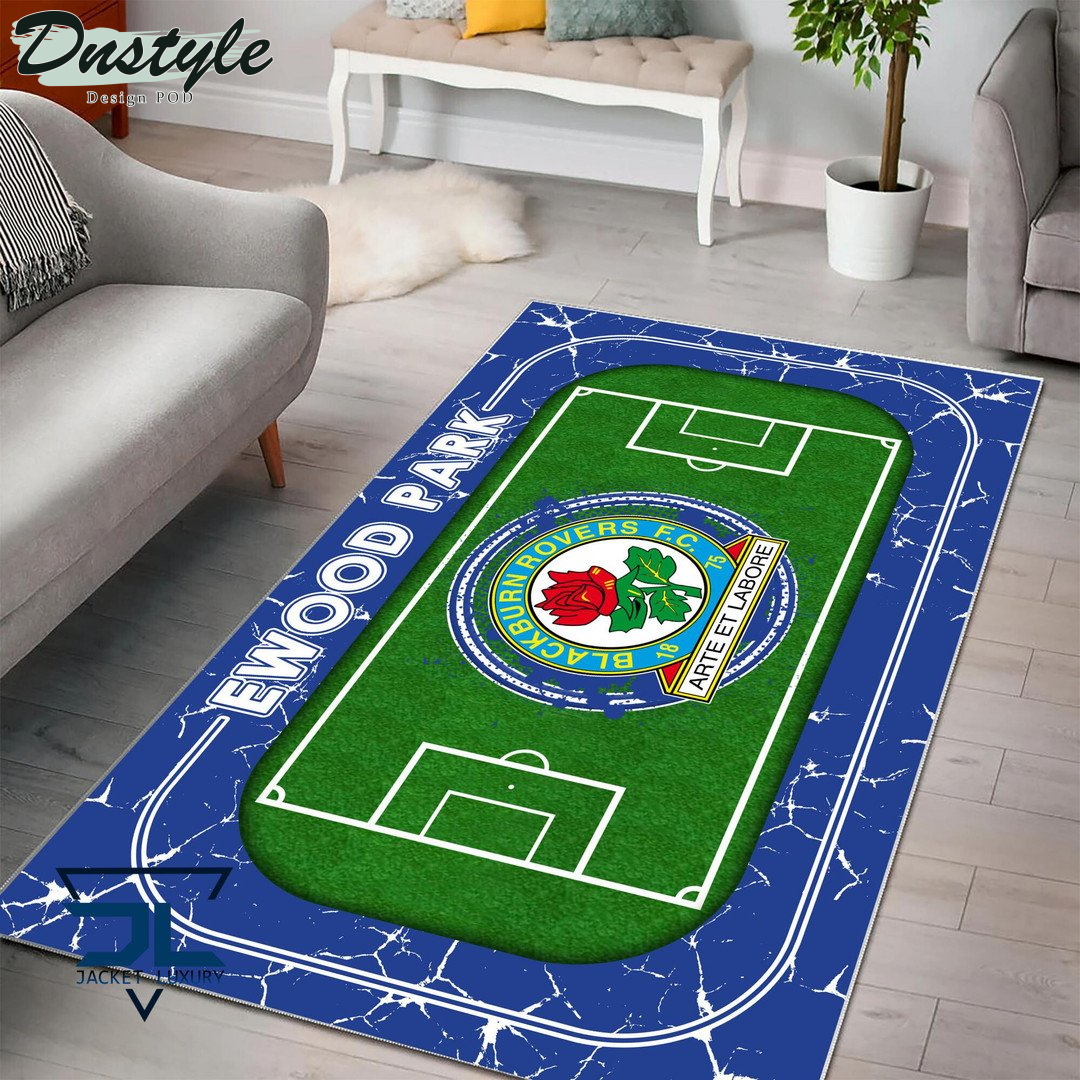 Blackburn Rovers Rug Carpet