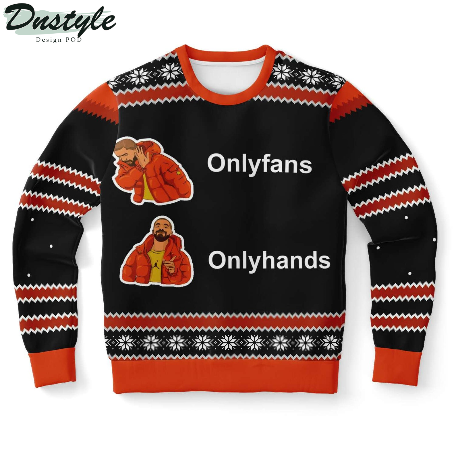 Onlyfans Onlyhands 2022 Ugly Christmas Sweater