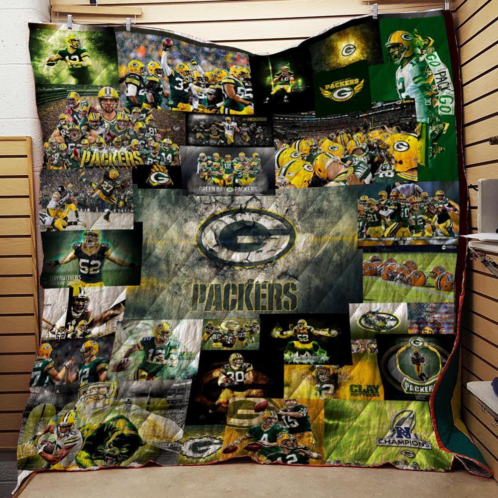 Green Bay Packers Champions Quilt Blanket