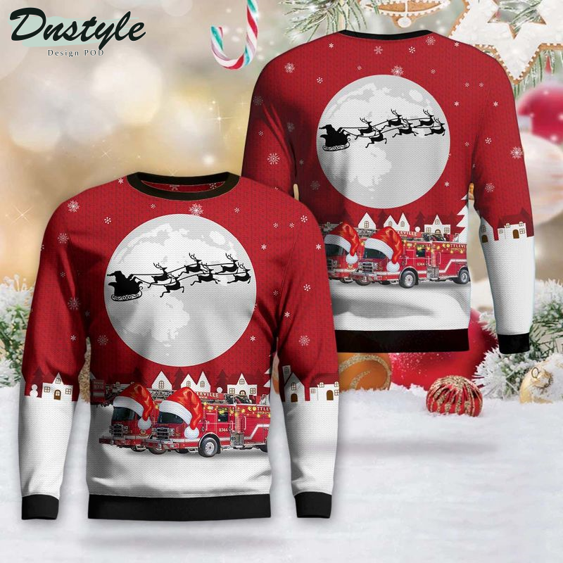 Cottleville Missouri Cottleville Fire Protection District Ugly Christmas Sweater