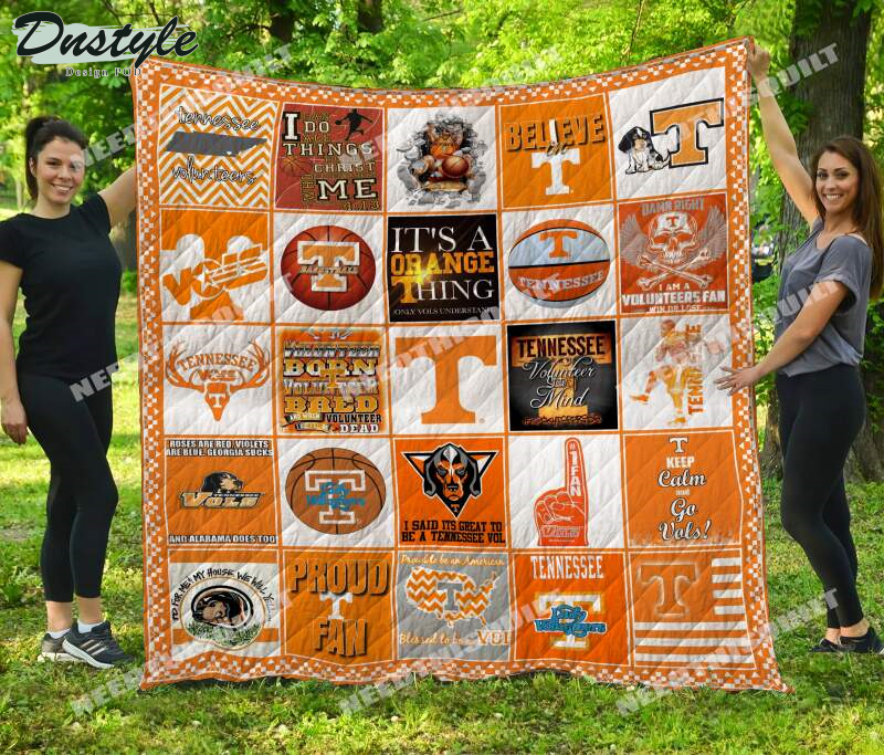 Tennessee Vols I Said It’s Great To Be A TN Vol Quilt Blanket