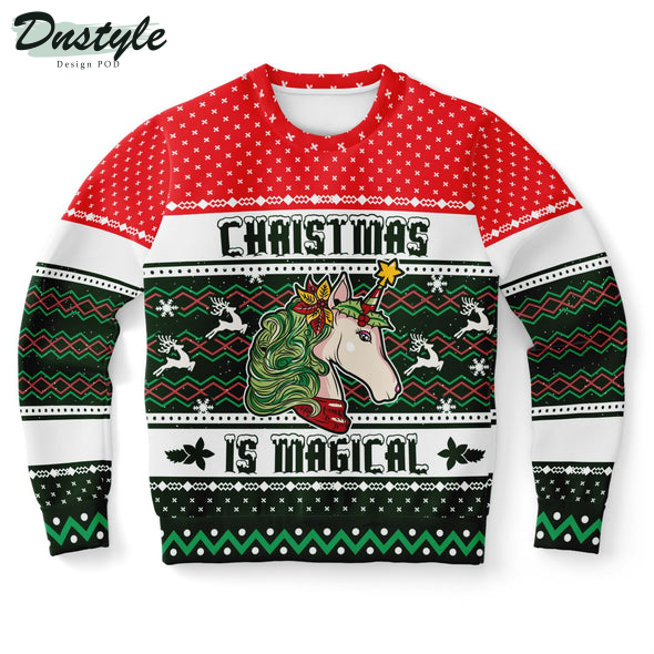 Unicorn Is Magical Ugly Chrismas Sweater