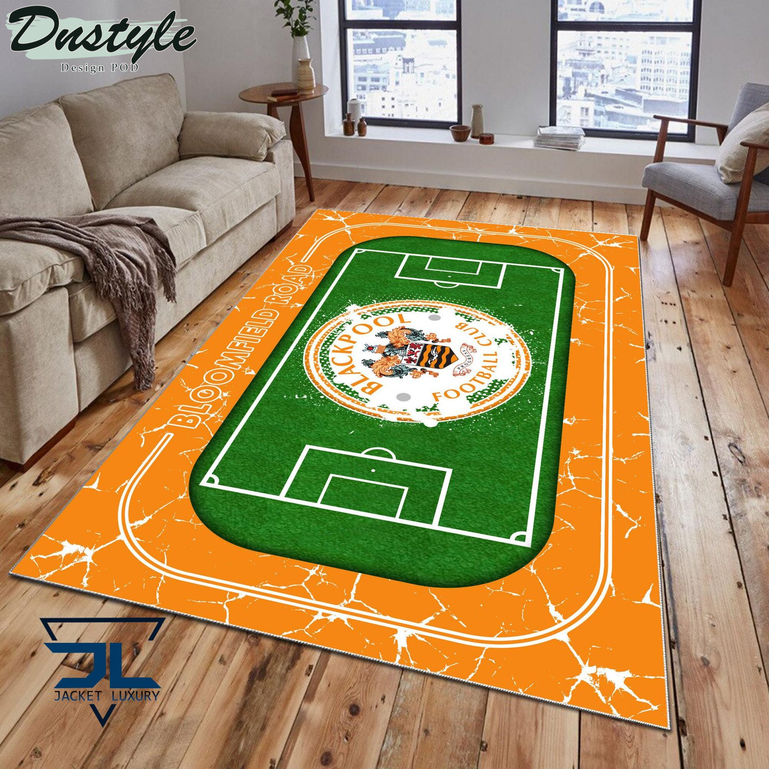 Blackpool F.C Rug Carpet