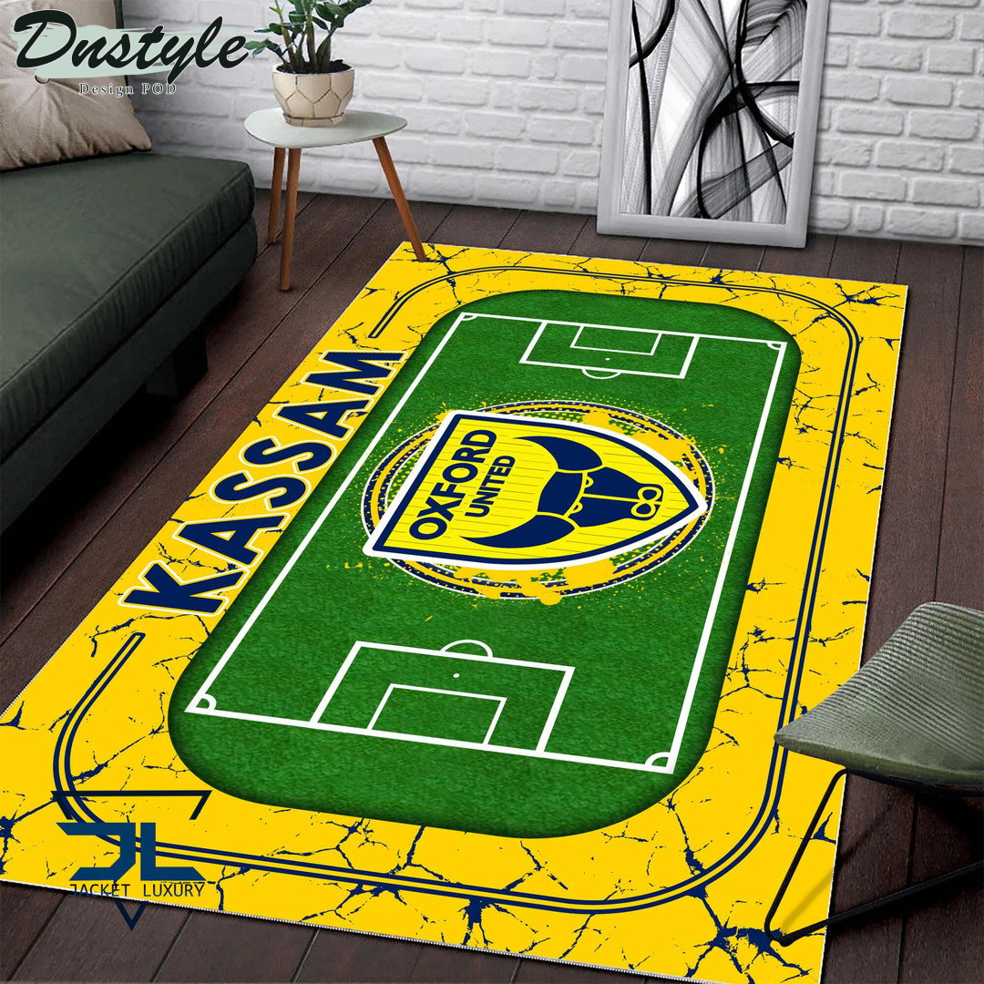 Oxford United F.C Rug Carpet