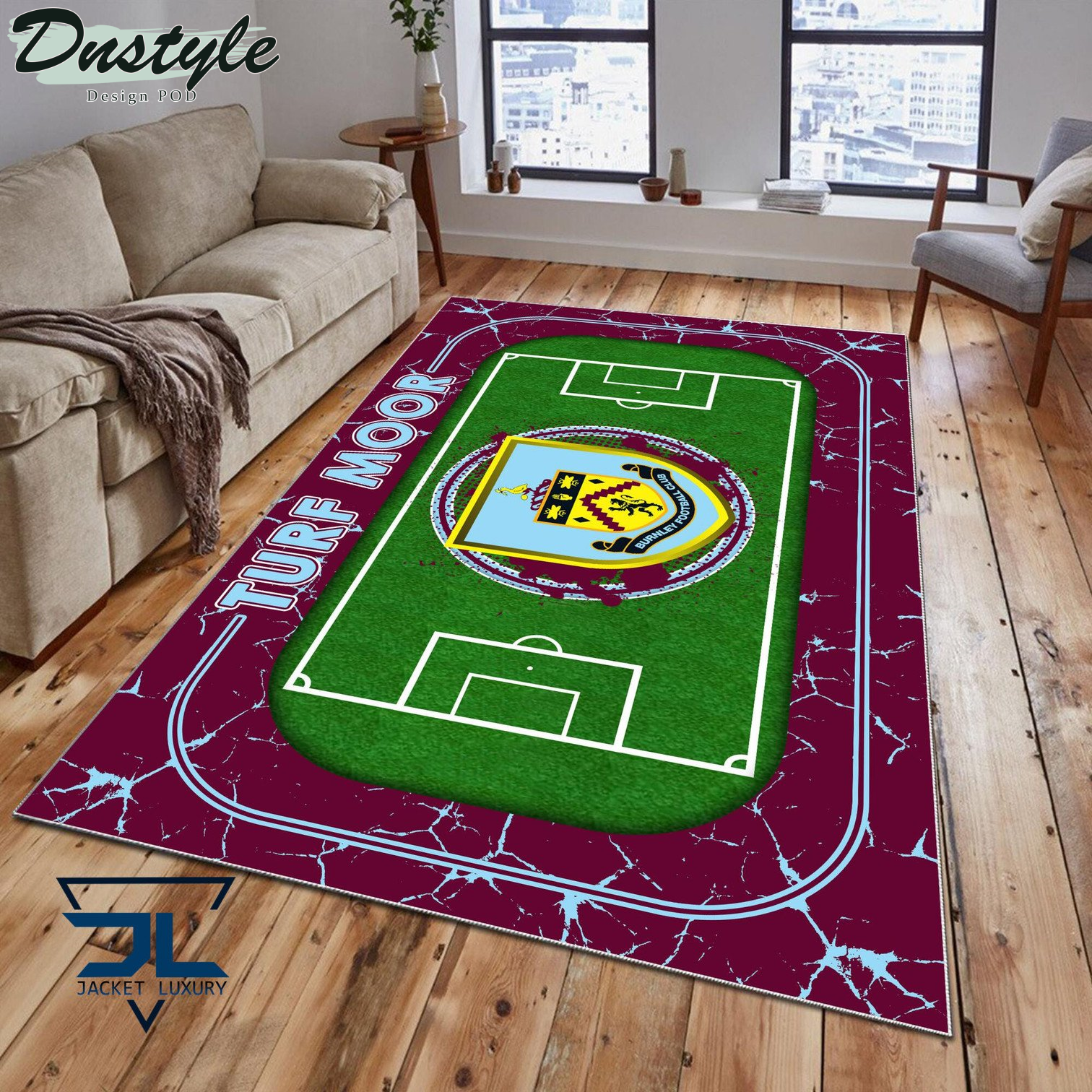 Burnley F.C Rug Carpet