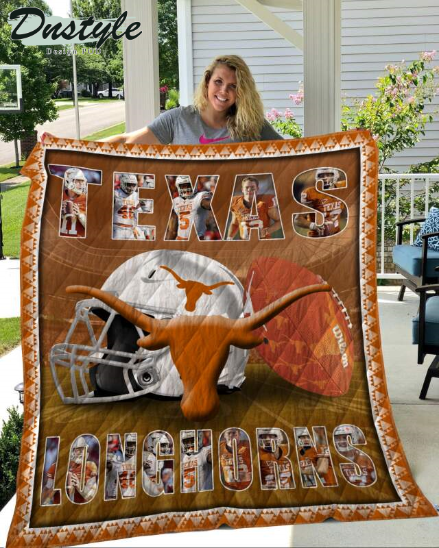 Texas Longhorns NFL Logo Quilt Blanket