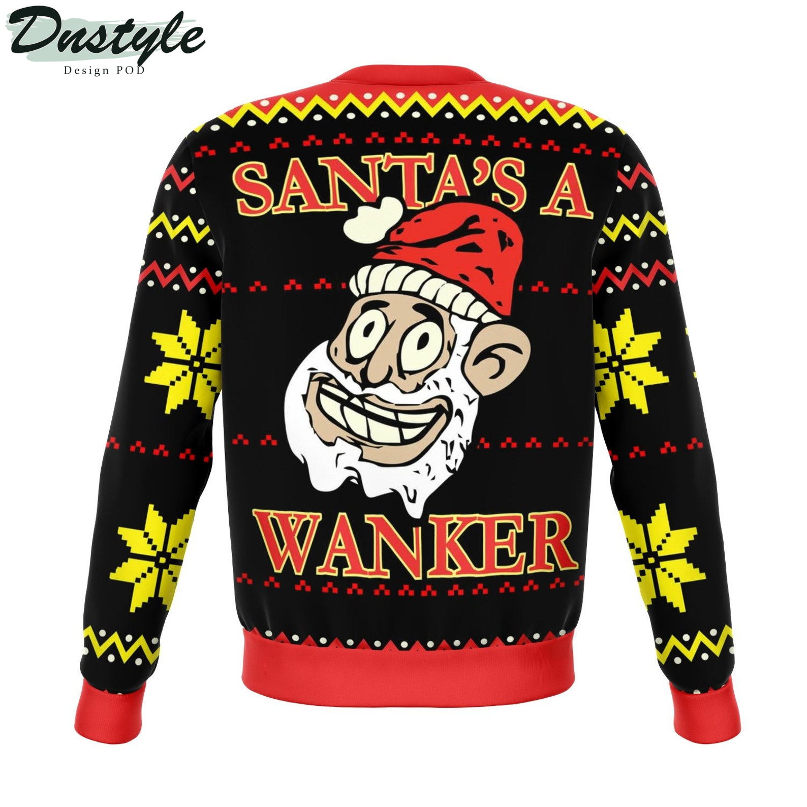 Santa's a Wanker 2022 Ugly Christmas Sweater