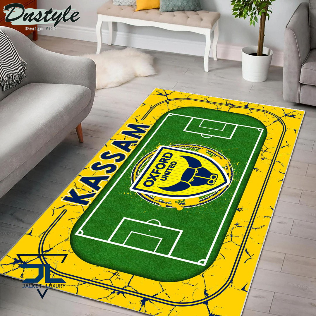 Oxford United F.C Rug Carpet