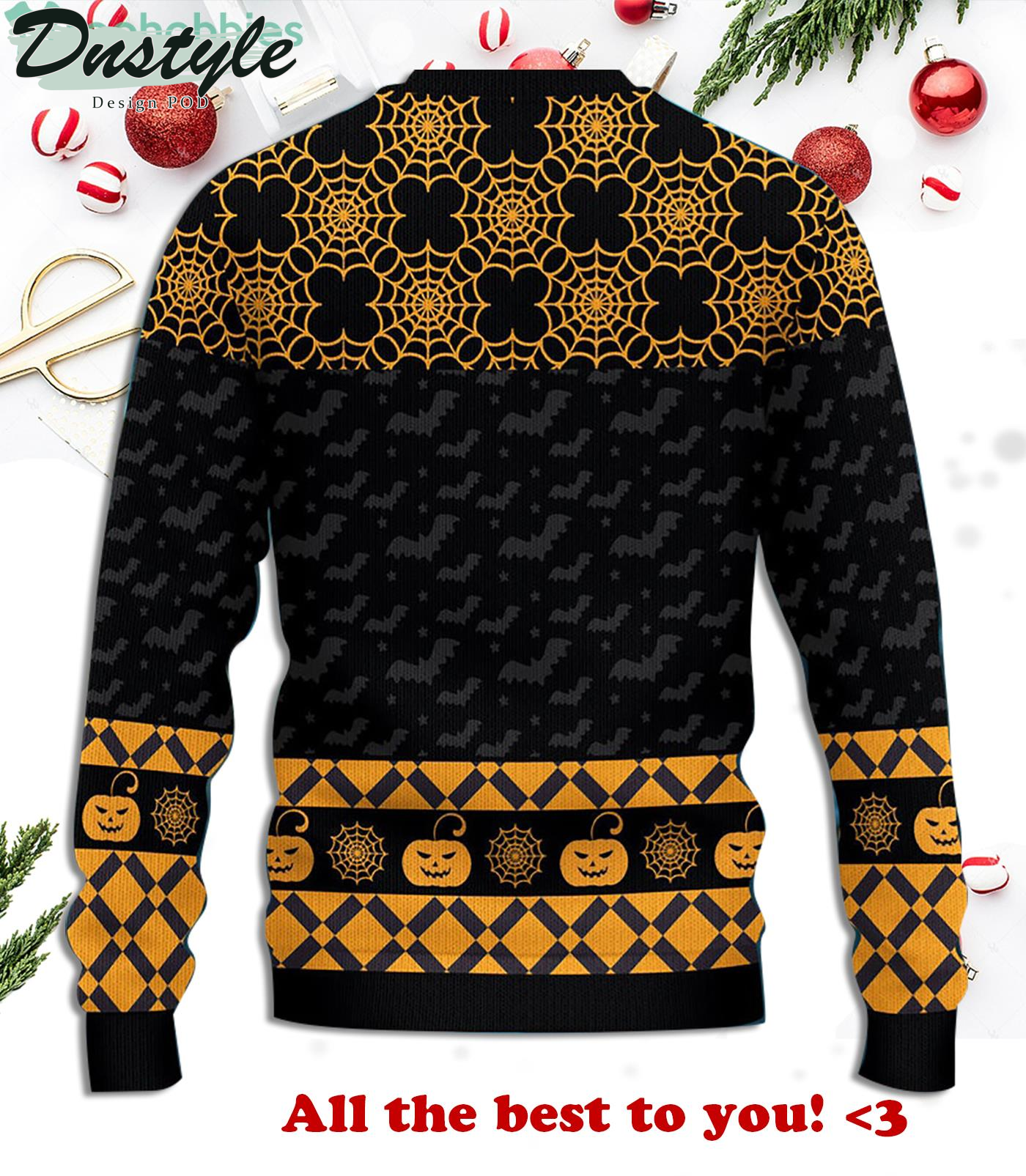 The Nightmare Before Lock Shock And Barrel Ugly Christmas Sweater