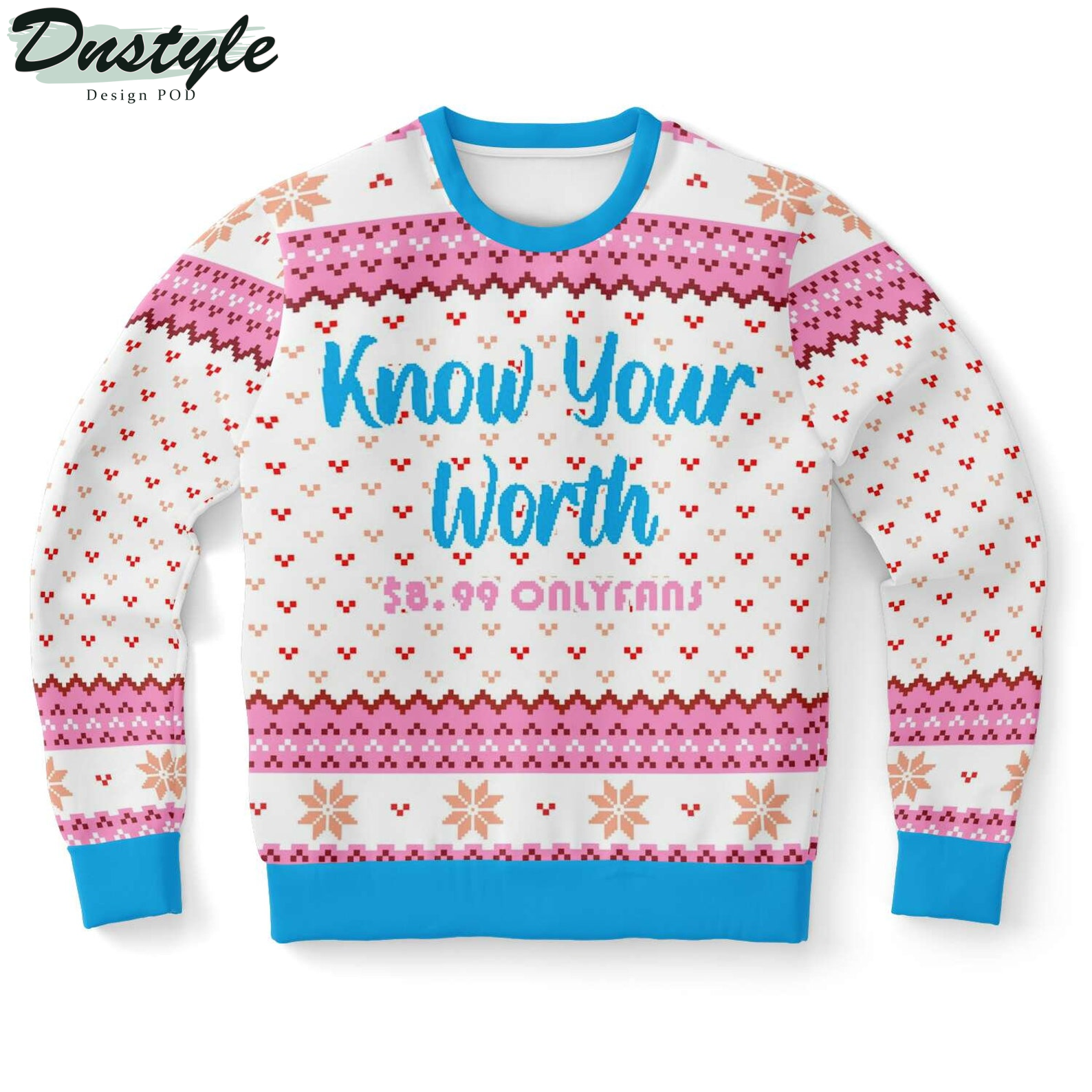 Know Your Worth 2022 Ugly Christmas Sweater