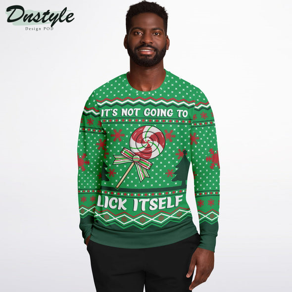 It's Not Going To Lick Itself Ugly Chrismas Sweater