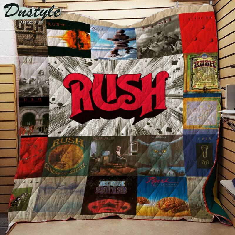 Rush Studio Albums New Arrival Quilt Blanket