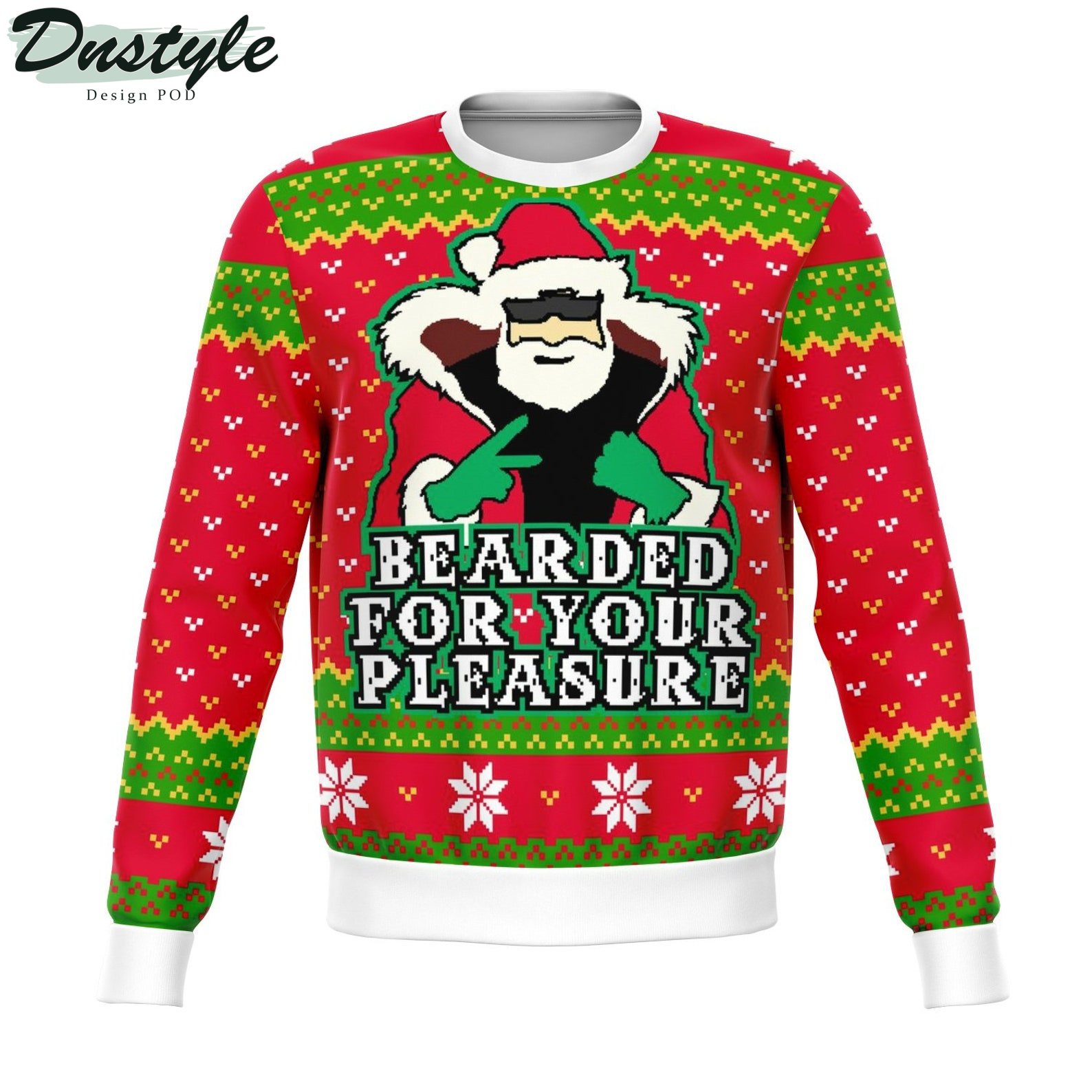 Beard For Your Pleasure 2022 Ugly Christmas Sweater