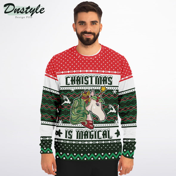 Unicorn Is Magical Ugly Chrismas Sweater