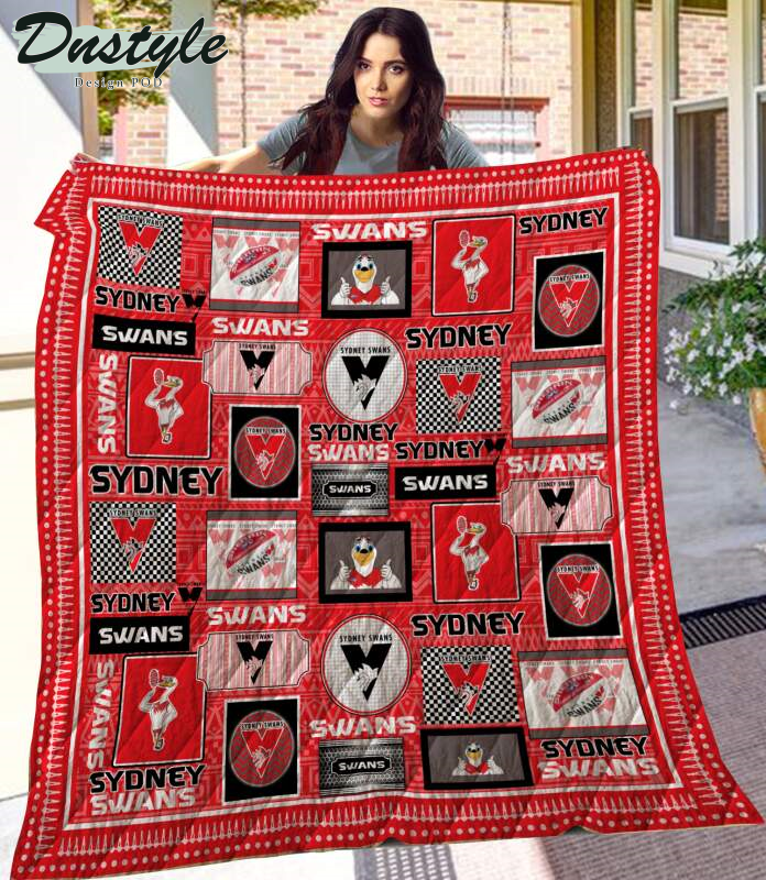 Sydney Swans Mascot Quilt Blanket