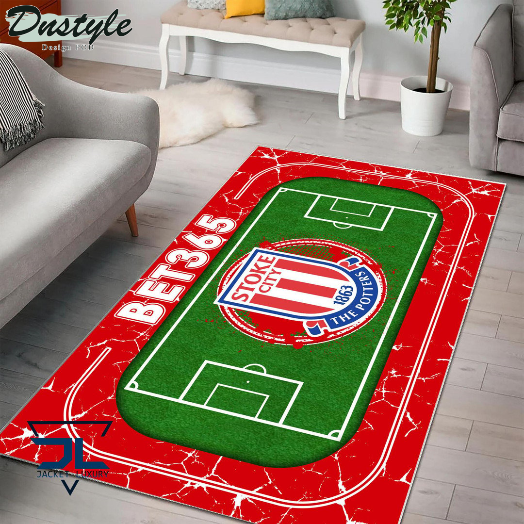 Stoke City F.C Rug Carpet