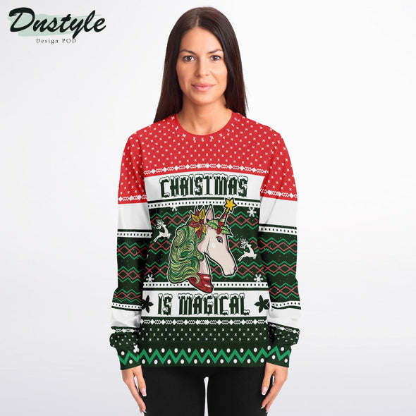 Unicorn Is Magical Ugly Chrismas Sweater