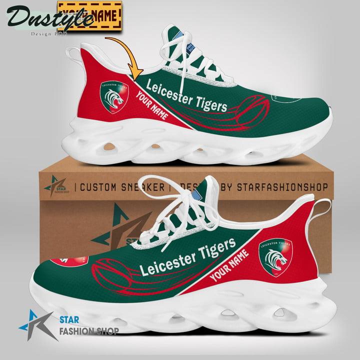 Leicester Tigers custom name max soul sneaker