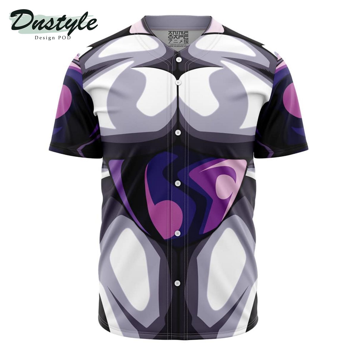 Dragon Ball Black Frieza 3D Skin Baseball Jersey