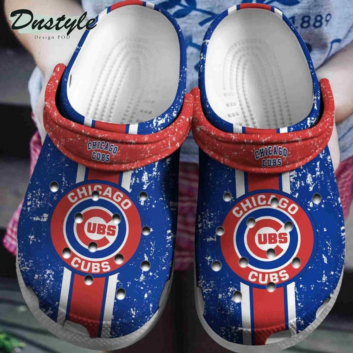 Chicago Cubs MLB Baseball Logo Crocs Crocband Clog