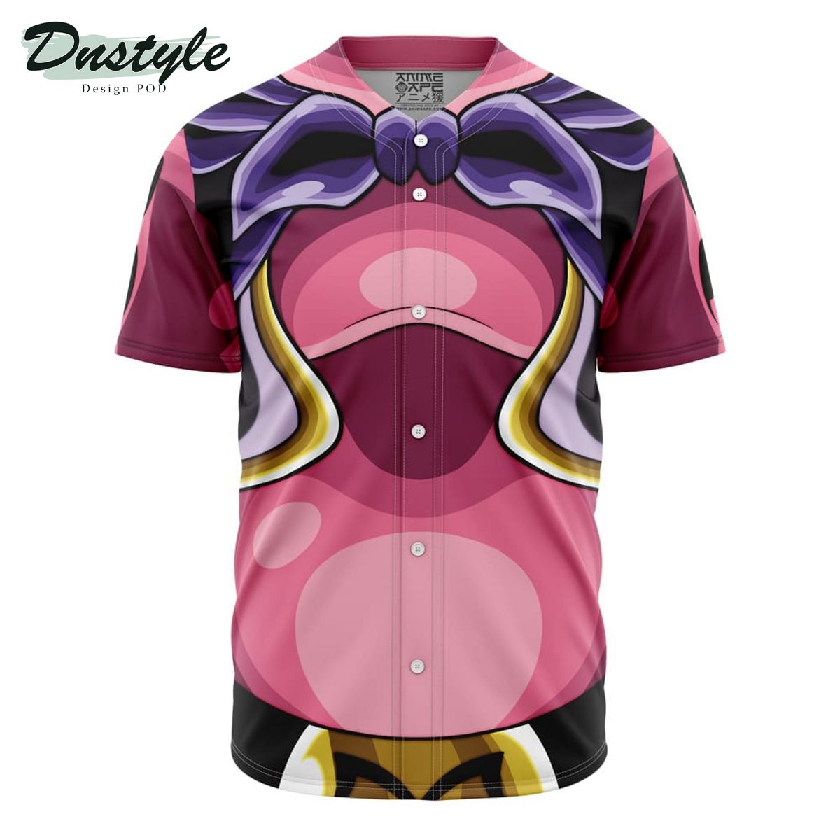 Dragon Ball Cell Max 3D Skin Baseball Jersey