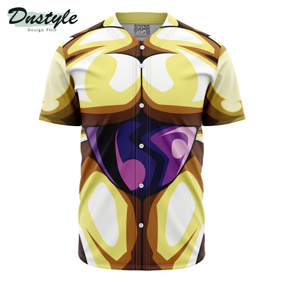 Dragon Ball Frieza 3D Skin Baseball Jersey