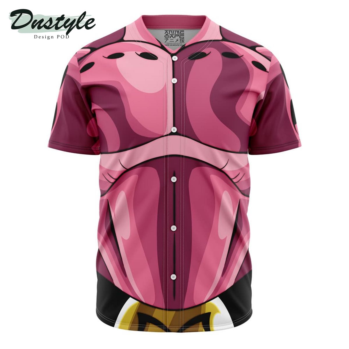 Dragon Ball Majin Buu 3D Skin Baseball Jersey