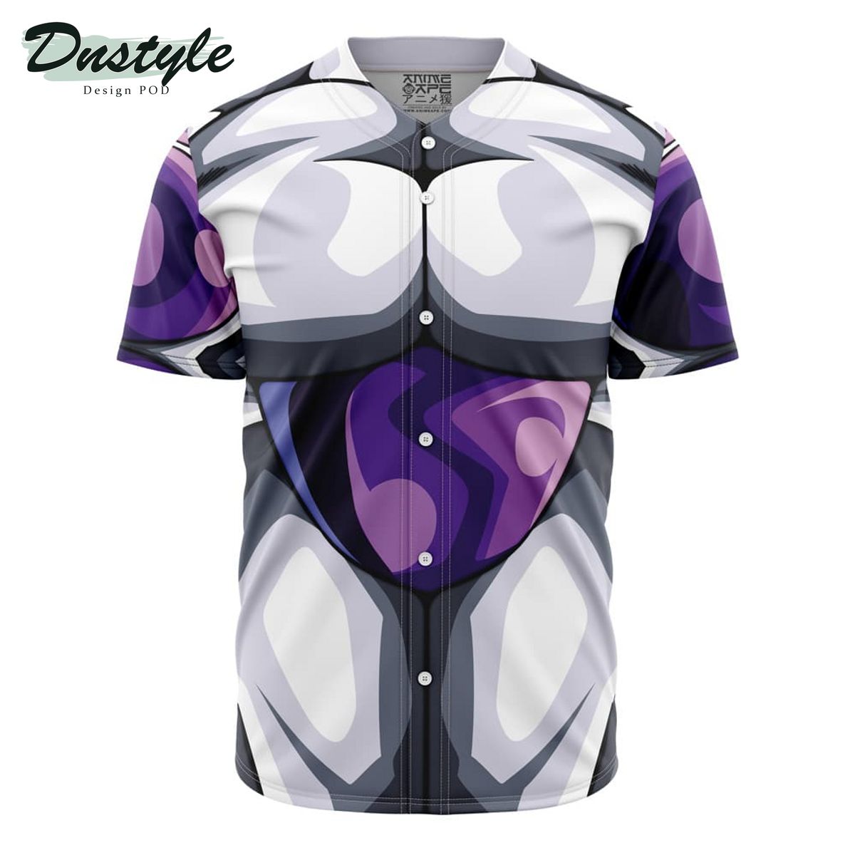Dragon Ball Frieza 3D Skin Baseball Jersey