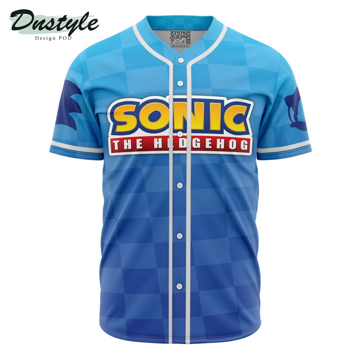 Sonic The Hedgehog Baseball Jersey