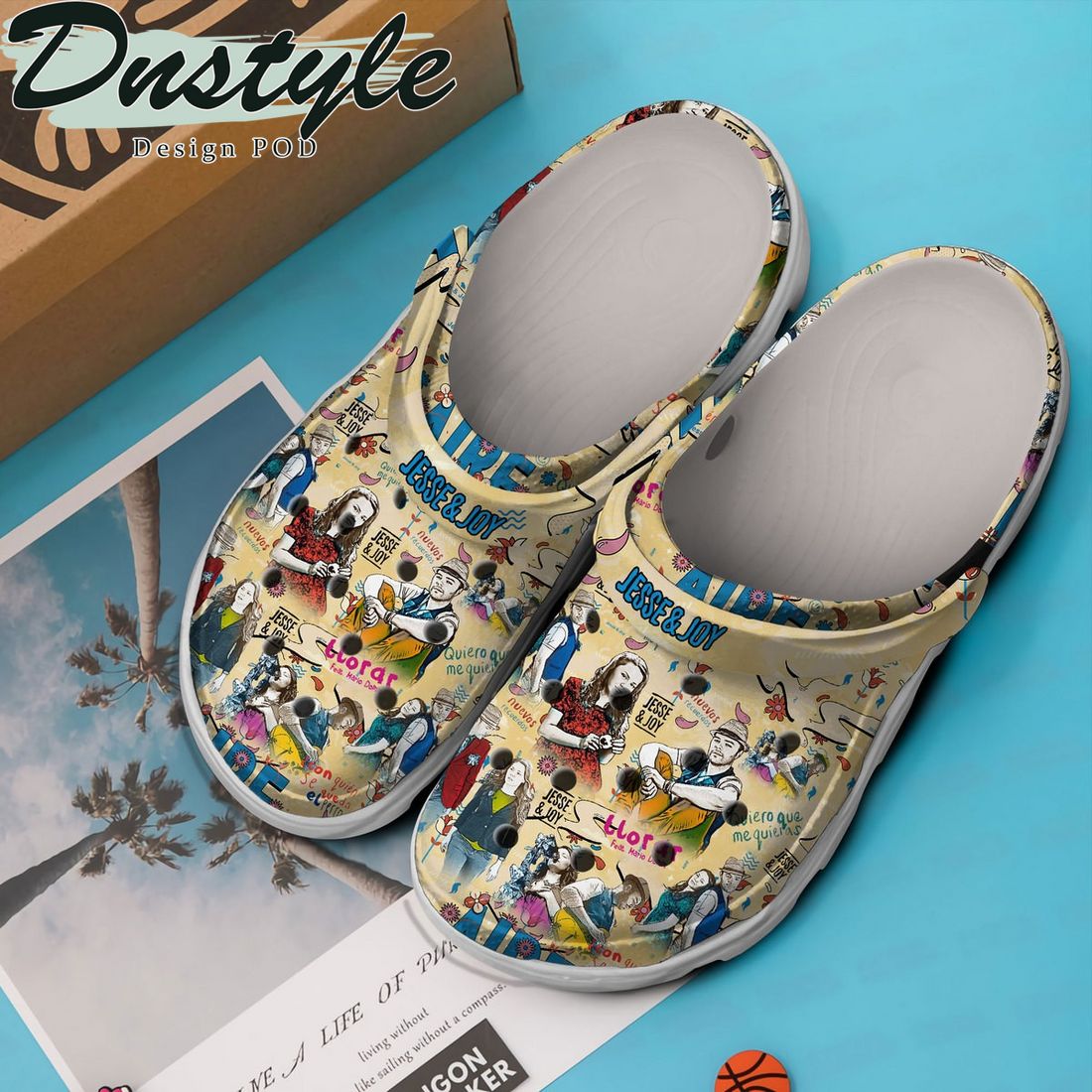Janis Joplin Music Crocs Crocband Clogs Shoes