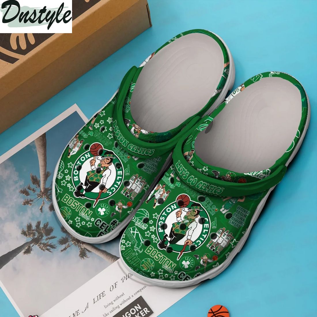 Boston Celtics NBA Crocs Crocband Clogs Shoes