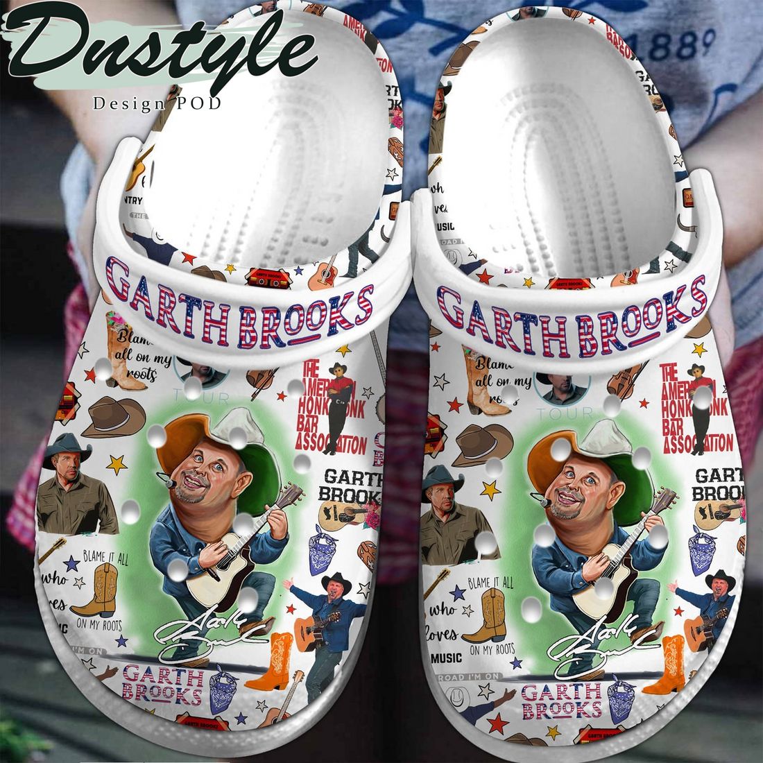 Toby Keith Music Crocs Crocband Clogs Shoes