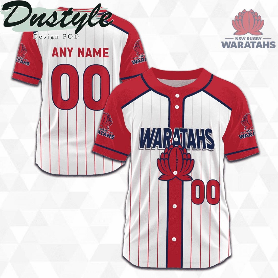 New South Wales 2023 Season Personalized Baseball Jersey