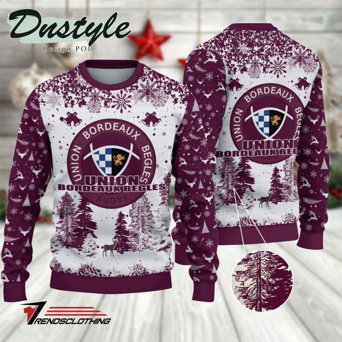 Stade Toulousain 2023 Ugly Christmas Sweater