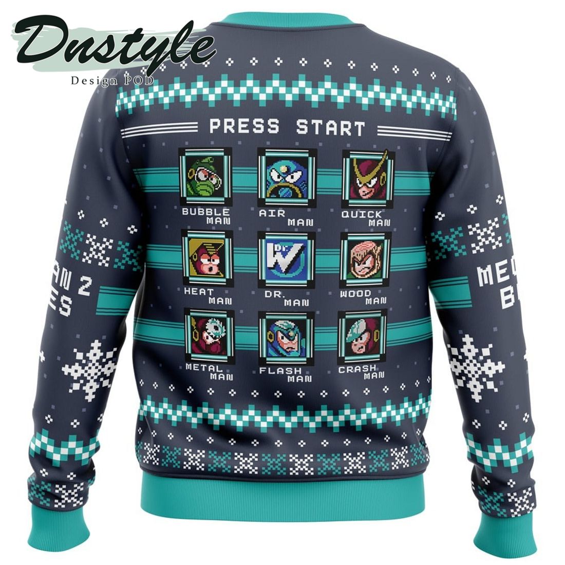 Mega Man Bosses Ugly Christmas Sweater