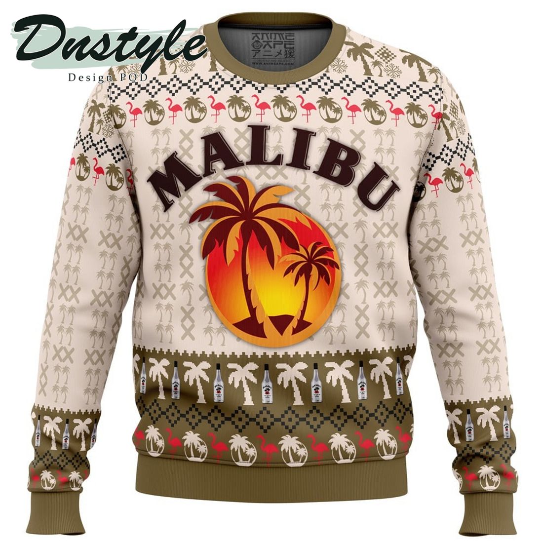 Malibu Hawaii Ugly Christmas Sweater