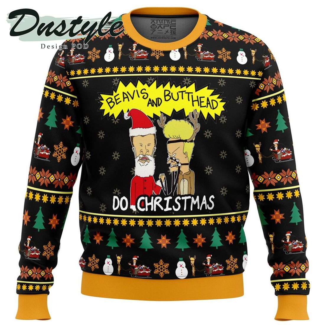 Wednesday Adams Family Ugly Christmas Sweater
