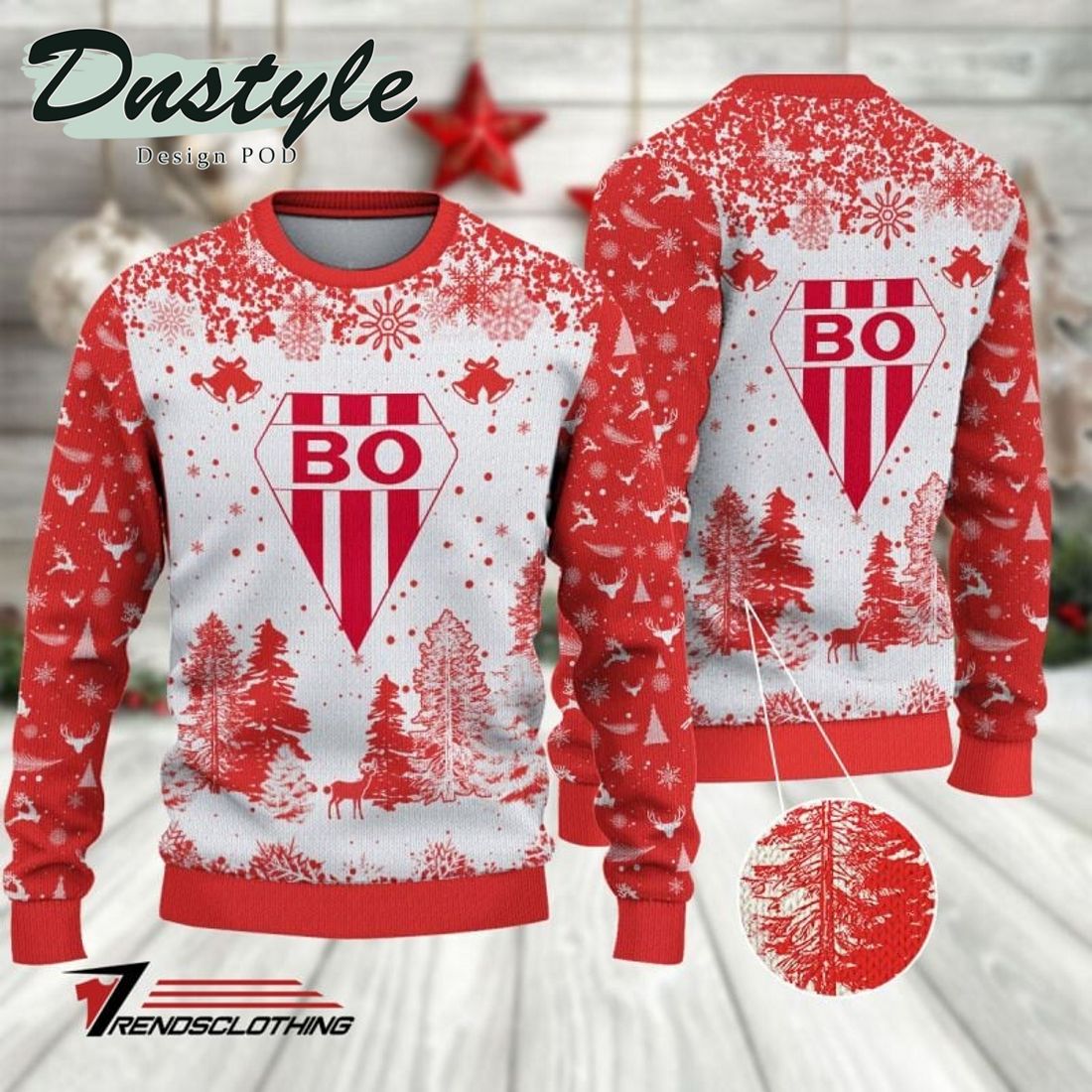 Biarritz Olympique 2023 Ugly Christmas Sweater