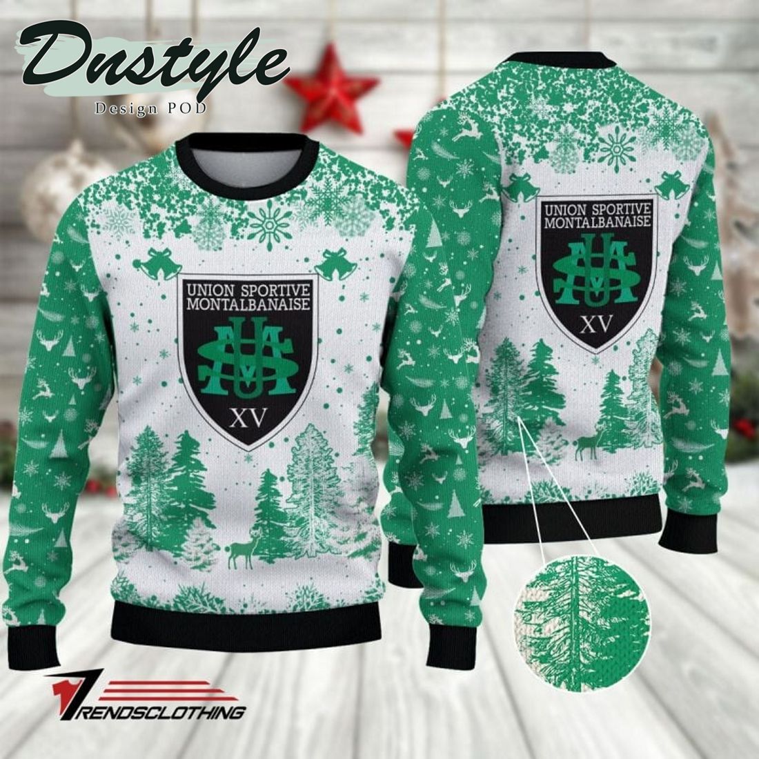 US Carcassonne 2023 Ugly Christmas Sweater