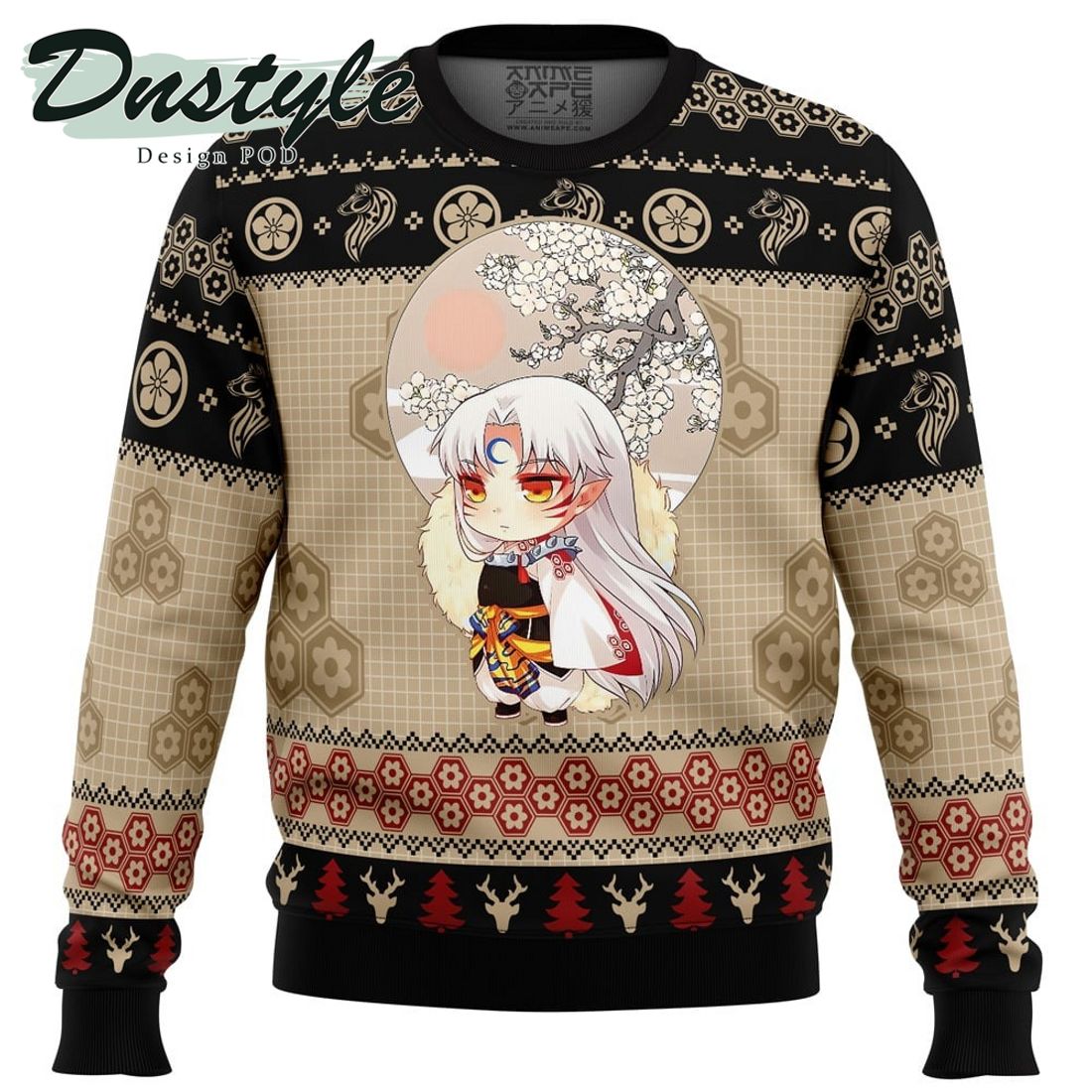 Inuyasha Chibi Seshomaru Ugly Christmas Sweater