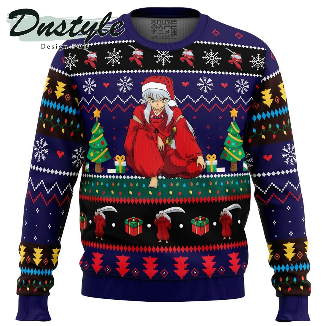 Inuyasha Ugly Christmas Sweater