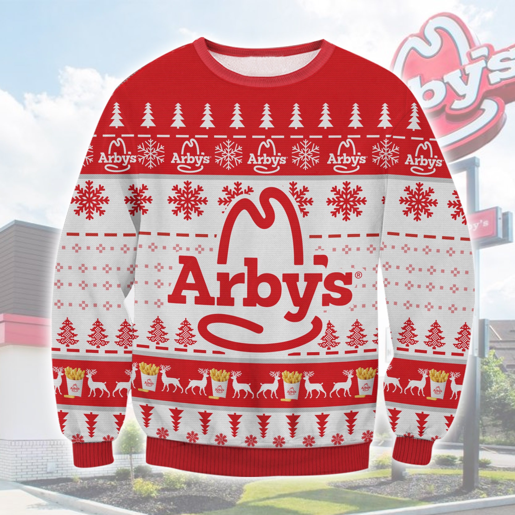 Zaxby Ugly Christmas Sweater