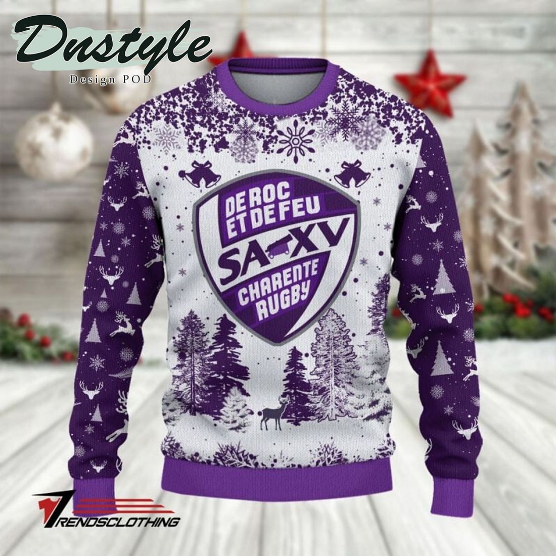 SA XV Charente 2023 Ugly Christmas Sweater