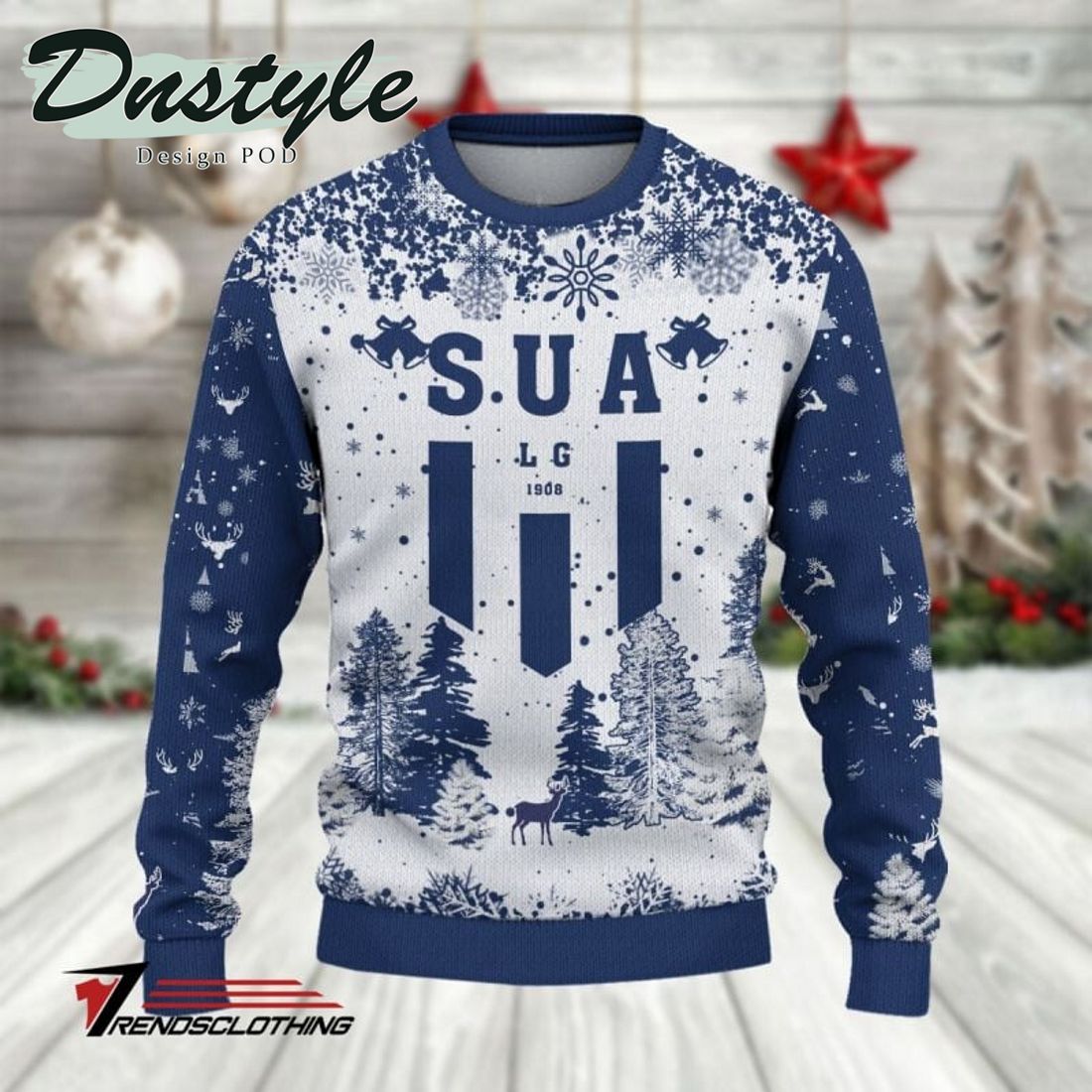 Sporting Union Agenais 2023 Ugly Christmas Sweater